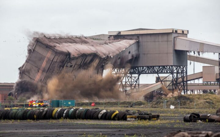 Demolition of the Flux Bunker